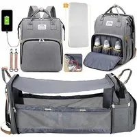 Toomoke Wickelrucksack Baby Wickelrucksack, Wickeltasche Multifunktions Reise Rucksack