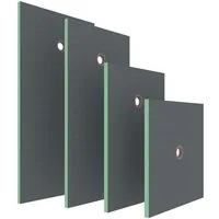 AICA Leichtbeton-Bauplatte Duschelement befliesbar bodeneben Duschboard Gefälleplatte Duschtasse, wasserundurchlässig,wärmedämmend,leicht und stabil