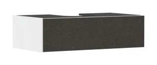 Hansgrohe Xevolos E Waschtischunterschrank Mattweiß 980/550 mit 1 Schubkasten für Konsole mit Aussch 54313660