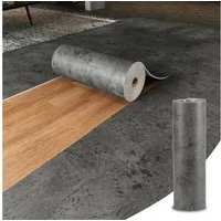 BlingBin Möbelfolie Selbstklebende abziehbare Folie mit Beton-Rissoptik in Grau 40×300 cm, (2er Set, 2St.}, 40x300cm), Zement-Optik für Möbel, Küchenrückwände und Schränke