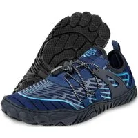 Aqua Speed SALMO Wasserschuhe Gr. 46 – Navy/Blau + Handtuch Wasserschuh (Multifunktions-Wasserschuhe – ideal für Reisen & Bewegung) Schnelltrocknende Materialien – Ideal für unterwegs
