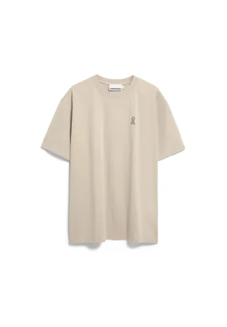 Armedangels - ICONIC Å MAARKOS GD T-SHIRT sand stone washed - Gr. - M