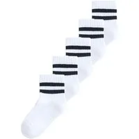 Next Kurzsocken Gerippte Knöchelsocken im 5er-Pack (5-Paar)