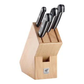 ZWILLING Gourmet 5-tlg, Messerblock, natur, 5-tlg., Natur