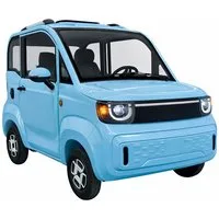 Urban Hopper E-Motorroller Urban Hopper Twin Base 4-Rad Elektro Kabinenroller 2 Sitzer Microcar, 3000 W, 45 km/h, 3kW 45kmh, 60V 58Ah Blei-Gel-Akku, Reichweite ca. 60km COC