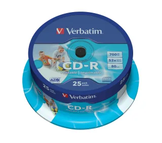 Verbatim DataLifePlus | 43439 | 25 x CD-R - 700 MB 52x