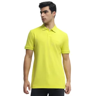 Boss - "Pallas" Poloshirt für Herren, Baumwolle, Regulär (Leuchtend Gelb)