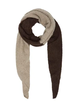 s.Oliver Red Label - Unifarbenes Tuch braun/beige - Gr. - ONE SIZE
