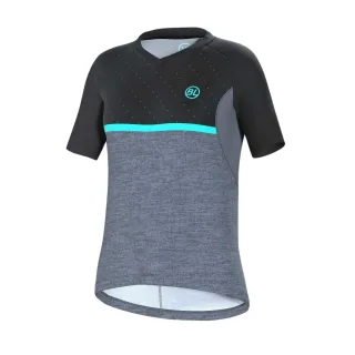 Bicycle Line - "Pedavena" Radfahr-Trikot für Damen (Schwarz)