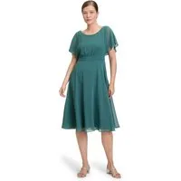 Vera Mont Cocktailkleid Damen kurzarm Raffung