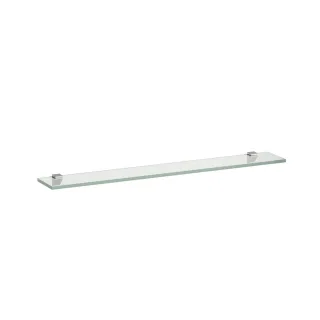 LAUFEN Glasablage Frame 25 120x800x10 mit 2 Wandbefestigungen schwarz matt H4475849004501