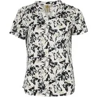 ROADSIGN australia Blusenshirt Butterflies (1-tlg)