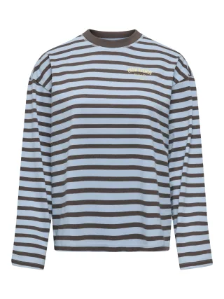 ONLY - ONLFREJA L/S STRIPE TOP CC JRS Cashmere Blue - Gr. - S