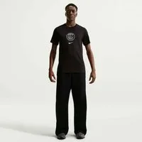 Nike T-Shirt PSG M NK CREST TEE sportlicher Look, Kurzarm, Rundhalsausschnitt, ohne Verschluss