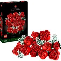 LEGO® Rosenstrauß (10328), Lego Botanicals Konstruktionsspielsteine, (822 St), Made in Europe