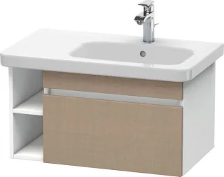 Duravit DuraStyle Waschtischunterbau wandhängend Leinen & Weiß Matt 730x448x398 mm - DS639307518 DS639307518
