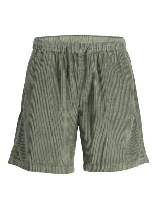 JACK&JONES - -JPSTBILL JJJUMBO CORDUROY JOGGER SHORT laurel wreath - Gr. - XL