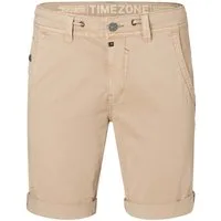 TIMEZONE Chinoshorts Fein Bermudas mit Tunnelzug & 5-Pocket Slim LucaTZ Short