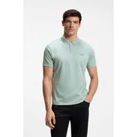BOSS GREEN Poloshirt Porsche Spirit 70 Capsule Collection Premium Herrenmode Innovative Geruchskontroll-Technologie HEIQ MINT