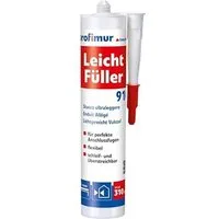 baufan® Fugenspachtel profimur Leicht Füller 910 310ml Leichtfüller flexible Spachtelmasse (1-St) schleifbar und schnell überstreichbar