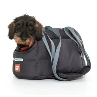 Doctor Bark Hundetragetasche grau M