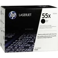 Toner schwarz 55X (CE255X) schwarz, Retail