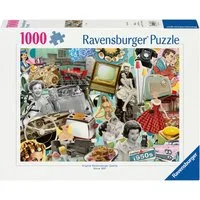 Ravensburger Puzzle Die 50er Jahre, 1000 Puzzleteile, Made in Germany