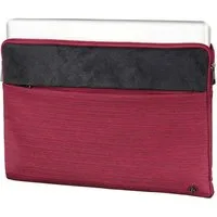 Hama Laptoptasche Notebook-Sleeve Tayrona Rot Laptop-Tasche, Business Hülle Notebook-Fach 15" 15,6" 16,1" 16,2" Laptop Case