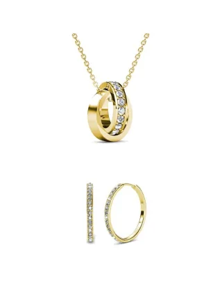 Parures Chic Kreisreifen - Doré et Cristal