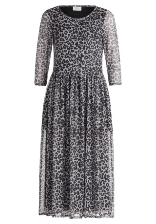 Robe Légère - Maxikleid grau/schwarz - Gr. - 36