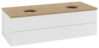 Villeroy & Boch Waschtischunterschrank Antao K24_5 1200x360x500mm mit Struktur FK/AP: GF/1 K24151GF