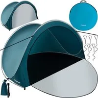 Trizand Faltzelt Strandzelt Zelt 200x120x110 cm, Personen: 2 (Spar-Set, 1 tlg., praktisch stabil), Doppelreißverschluss