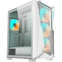 C301 GW V2 , Tower-Gehäuse weiß, Tempered Glass