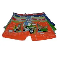 emeco Boxershorts 4 X JUNGEN KINDER BOXERSHORTS Baumwolle VERSCH. GRÖSSEN CA-15 2 bis 3 (4-St)