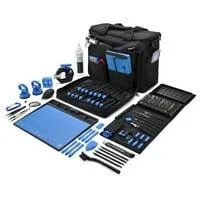 Repair Business Toolkit, 143-teilig, Werkzeug-Set schwarz/blau, für Elektronikreparaturen
