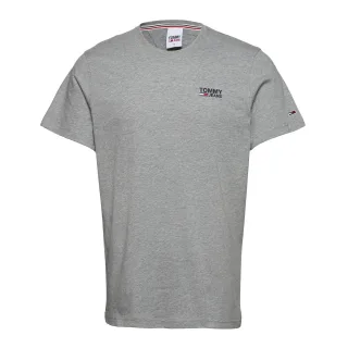 Tommy Jeans T-Shirt mit kurzem Arm Logo Grau