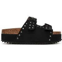DeeZee Deezee Damen-Flip-Flops Schwarz LB-P1685 Badepantolette