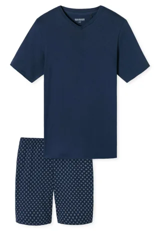 SCHIESSER - Schlafanzug kurz admiral - Gr. - 52