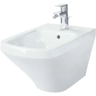 Duravit DuraStyle Wand Bidet 2287150000 mit Überlauf, 1 Hahnloch, weiss
