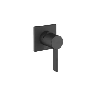 Dornbracht Unterputz-Armatur mit Abdeckplatte SERIENSPEZIFISCH 36060670 Schwarz matt, 36060670-33 36060670-33