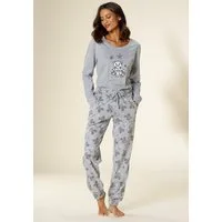 Vivance Dreams by Lascana Pyjama (Set, 2 tlg) mit süßem Bärchen-Druck
