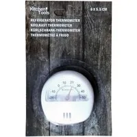 Kitchen Tools Kühlschrankthermometer KÜHLSCHRANKTHERMOMETER mit Magnet analog Weiss Gefrierschrank 06, Kühlschrank Thermometer Gefrierfach Kühlthermometer Gefrierthermometer