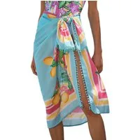 Love & Roses Strandrock Love & Roses Mide-Strandsarong Cover-up, Regular (1-tlg)