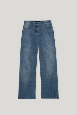 Luisa Cerano - Denim Hosen Weiblich denim blue - Gr. - 40
