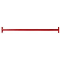 ESTEXO Klimmzugstange Reckstange 125 cm Turnstange Rot Kletterstange Turnreck Metall