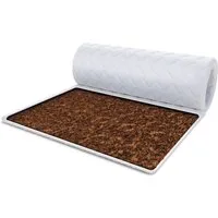 FDM, Topper KOKOS 90x200, 140x200, 180x200 cm und weitere Größen, (Kokostopper, Matratzentopper)