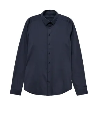 mos mosh gallery - MMGMarco Jersey Shirt dark sky blue - Gr. - S