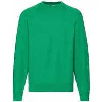 Fruit of the Loom Sweatshirt Classic Raglan Sweatshirt Pullover