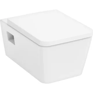hansgrohe EluPura Original Q Wand-WC 60289450 weiß, mit WC-Sitz, ohne