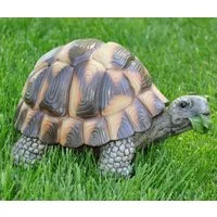 dazikemo Gartenfigur Dekofigur Gartenfigur Teichfigur Schildkröte